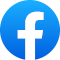 Circular Facebook icon